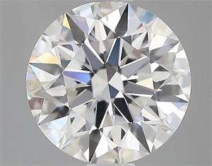 Picture of Lab Grown Diamond 1.03 Carats, Round with Ideal Cut, D Color, VS1 Clarity and Certified by IGI