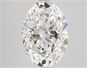 Diamante Natural 3.05 quilates, Ovalado , Color D, claridad VS2 y certificado GIA