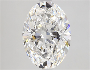 Foto Diamante Natural 3.05 quilates, Ovalado , Color D, claridad VS2 y certificado GIA de