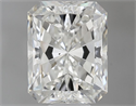 Natural Diamond 0.92 Carats, Radiant with  Cut, I Color, VS2 Clarity and Certified by GIA