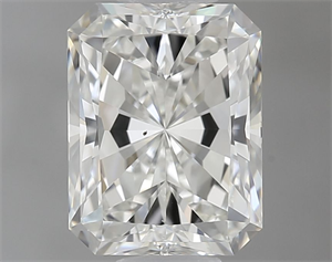 Picture of Natural Diamond 0.92 Carats, Radiant with  Cut, I Color, VS2 Clarity and Certified by GIA