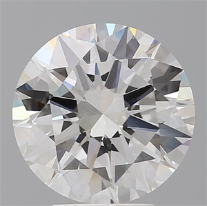 Picture of Lab Grown Diamond 4.52 Carats, Round with Excellent Cut, E Color, VS1 Clarity and Certified by IGI