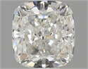 Natural Diamond 0.51 Carats, Cushion with  Cut, I Color, VVS2 Clarity and Certified by GIA