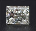 Natural Diamond 1.00 Carats, Princess with  Cut, H Color, I2 Clarity and Certified by GIA