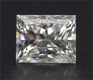 Picture of Natural Diamond 1.00 Carats, Princess with  Cut, H Color, I2 Clarity and Certified by GIA