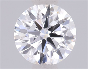 Picture of Lab Grown Diamond 0.72 Carats, Round with Ideal Cut, D Color, VVS1 Clarity and Certified by IGI