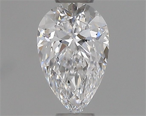 Foto Diamante Natural 0.32 quilates, De pera , Color D, claridad VS1 y certificado GIA de
