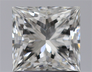 Foto Diamante Natural 1.01 quilates, Princesa , Color I, claridad VS1 y certificado GIA de