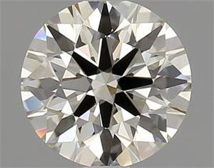Picture of Natural Diamond 1.25 Carats, Round with Excellent Cut, K Color, VVS1 Clarity and Certified by IGI