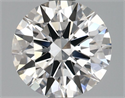 Lab Grown Diamond 1.57 Carats, Round with Ideal Cut, D Color, SI1 Clarity and Certified by IGI
