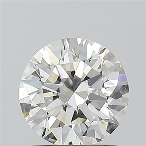 Picture of Natural Diamond 1.10 Carats, Round with Excellent Cut, I Color, SI2 Clarity and Certified by GIA
