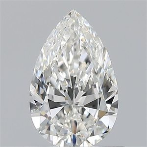 Picture of Natural Diamond 0.70 Carats, Pear with  Cut, G Color, VVS1 Clarity and Certified by GIA