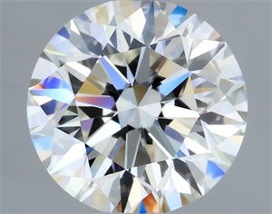 Picture of Natural Diamond 0.70 Carats, Round with Excellent Cut, I Color, VVS1 Clarity and Certified by GIA