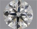 Diamante Natural 1.50 quilates, Redondo , Color L, claridad VVS2 y certificado GIA
