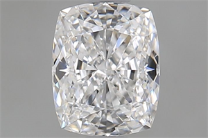 Foto Diamante Natural 0.71 quilates, Del cojín , Color F, claridad SI1 y certificado GIA de