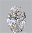 Diamante Natural 0.91 quilates, Ovalado , Color I, claridad VVS1 y certificado GIA