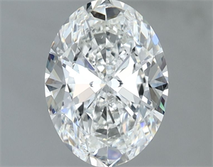 Picture of Natural Diamond 1.40 Carats, Oval with  Cut, G Color, VS2 Clarity and Certified by GIA