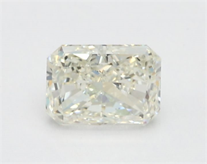 Picture of Natural Diamond 0.50 Carats, Radiant with  Cut, L Color, VVS1 Clarity and Certified by GIA