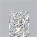 Diamante Natural 0.50 quilates, Radiante , Color E, claridad VVS1 y certificado GIA