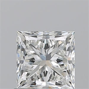 Picture of Natural Diamond 1.01 Carats, Princess with  Cut, H Color, VS2 Clarity and Certified by GIA