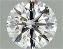 Lab Grown Diamond 1.06 Carats, Round with Ideal Cut, F Color, VS1 Clarity and Certified by IGI