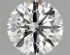 Picture of Lab Grown Diamond 1.06 Carats, Round with Ideal Cut, F Color, VS1 Clarity and Certified by IGI
