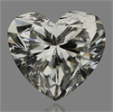 Natural Diamond 0.31 Carats, Heart with  Cut, E Color, SI2 Clarity and Certified by GIA