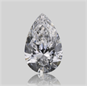 Diamante Natural 0.30 quilates, De pera , Color D, claridad IF y certificado GIA