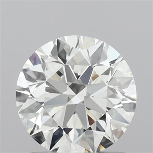 Picture of Natural Diamond 0.90 Carats, Round with Excellent Cut, H Color, VS1 Clarity and Certified by IGI
