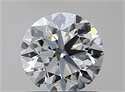 Diamante Natural 0.70 quilates, Redondo , Color F, claridad VVS1 y certificado IGI