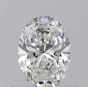 Picture of Natural Diamond 0.50 Carats, Oval with  Cut, F Color, VVS1 Clarity and Certified by GIA