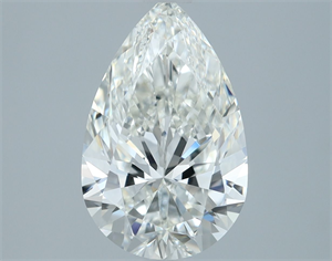 Foto Diamante Natural 2.02 quilates, De pera , Color H, claridad IF y certificado IGI de