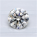 Natural Diamond 0.90 Carats, Round with Very Good Cut, K Color, SI2 Clarity and Certified by GIA