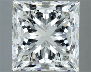 Picture of Natural Diamond 5.06 Carats, Princess with  Cut, H Color, VS1 Clarity and Certified by IGI