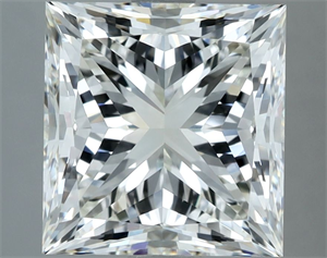Picture of Natural Diamond 5.06 Carats, Princess with  Cut, H Color, VS1 Clarity and Certified by IGI