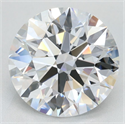 Lab Grown Diamond 3.13 Carats, Round with Excellent Cut, D Color, VVS1 Clarity and Certified by GIA