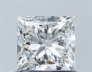 Picture of Natural Diamond 0.82 Carats, Princess with  Cut, G Color, VS1 Clarity and Certified by GIA