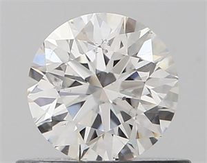 Foto Diamante Natural 0.50 quilates, Redondo , Color E, claridad SI1 y certificado GIA de