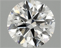 Lab Grown Diamond 1.39 Carats, Round with Ideal Cut, F Color, VS1 Clarity and Certified by IGI