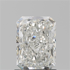Picture of Natural Diamond 1.21 Carats, Radiant with  Cut, H Color, SI2 Clarity and Certified by GIA