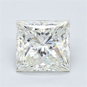 Foto Diamante Natural 2.01 quilates, Princesa , Color K, claridad VVS1 y certificado GIA de