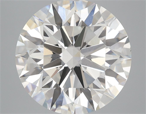 Picture of Lab Grown Diamond 5.09 Carats, Round with Ideal Cut, H Color, VS1 Clarity and Certified by IGI