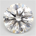 Natural Diamond 0.71 Carats, Round with Excellent Cut, F Color, VS2 Clarity and Certified by GIA