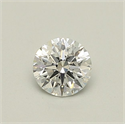 Natural Diamond 0.50 Carats, Round with Excellent Cut, E Color, SI1 Clarity and Certified by GIA