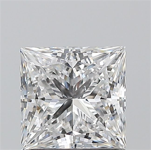 Foto Diamante Natural 1.00 quilates, Princesa , Color D, claridad SI1 y certificado GIA de
