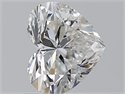 Natural Diamond 1.41 Carats, Heart with  Cut, F Color, SI1 Clarity and Certified by GIA