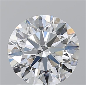 Foto Diamante Natural 1.59 quilates, Redondo , Color F, claridad VVS1 y certificado GIA de