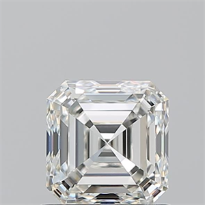 Foto Diamante Natural 1.01 quilates, Asscher , Color I, claridad VVS2 y certificado GIA de