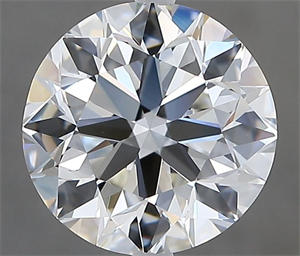 Picture of Natural Diamond 2.50 Carats, Round with Excellent Cut, G Color, VS1 Clarity and Certified by IGI