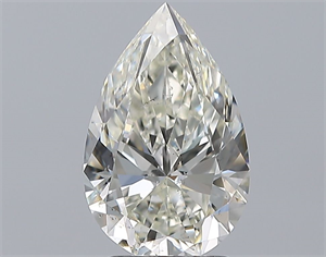 Picture of Natural Diamond 2.50 Carats, Pear with  Cut, J Color, SI2 Clarity and Certified by GIA